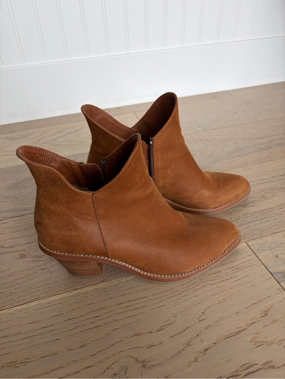 Poppy Barley Chestnut Brown 2.5 Ankle Booties